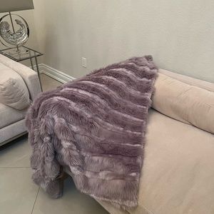 Purple Throw from Z Gallerie